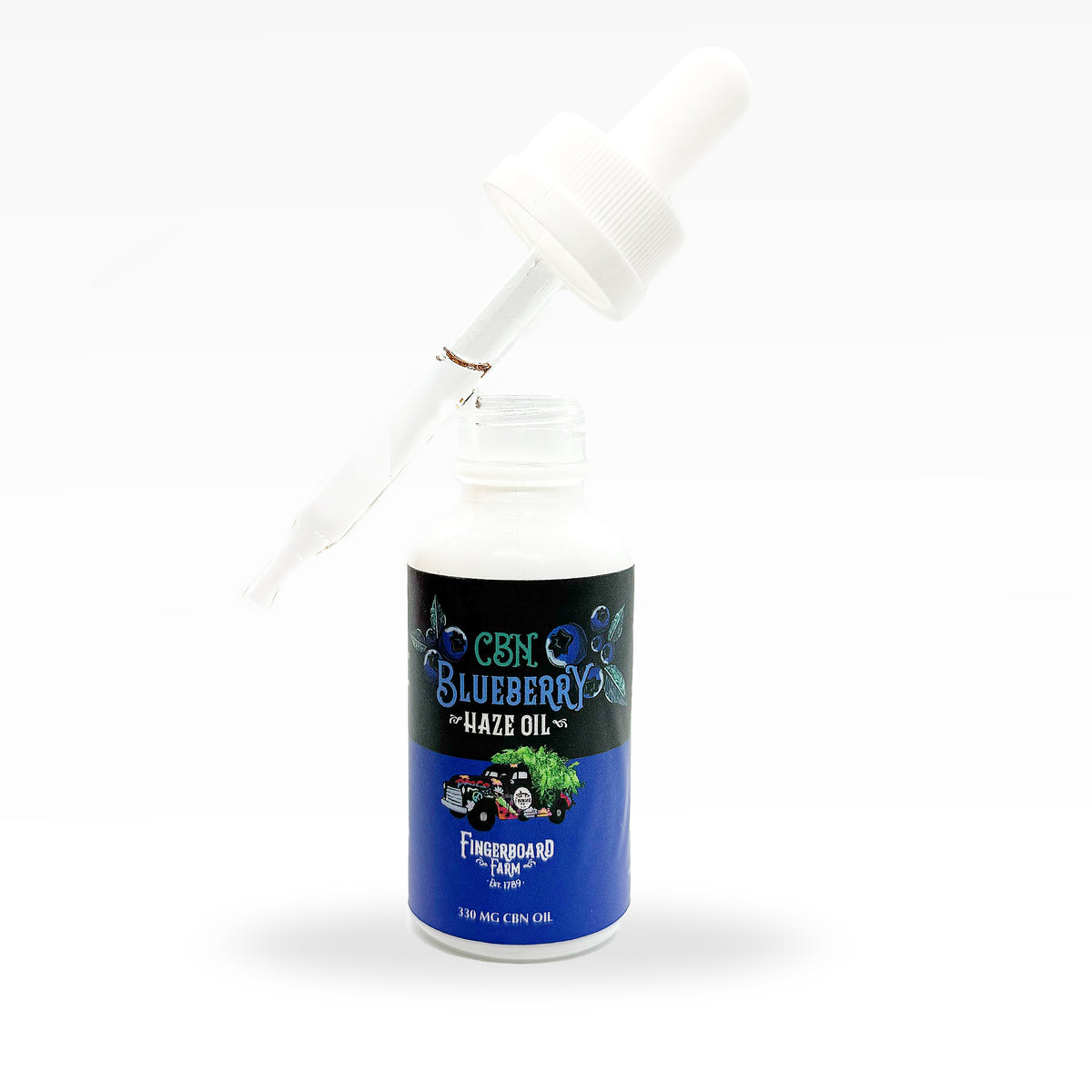 CBN Platinum Blueberry Kush OIL 330 mg - Fingerboard Farm near Fred...