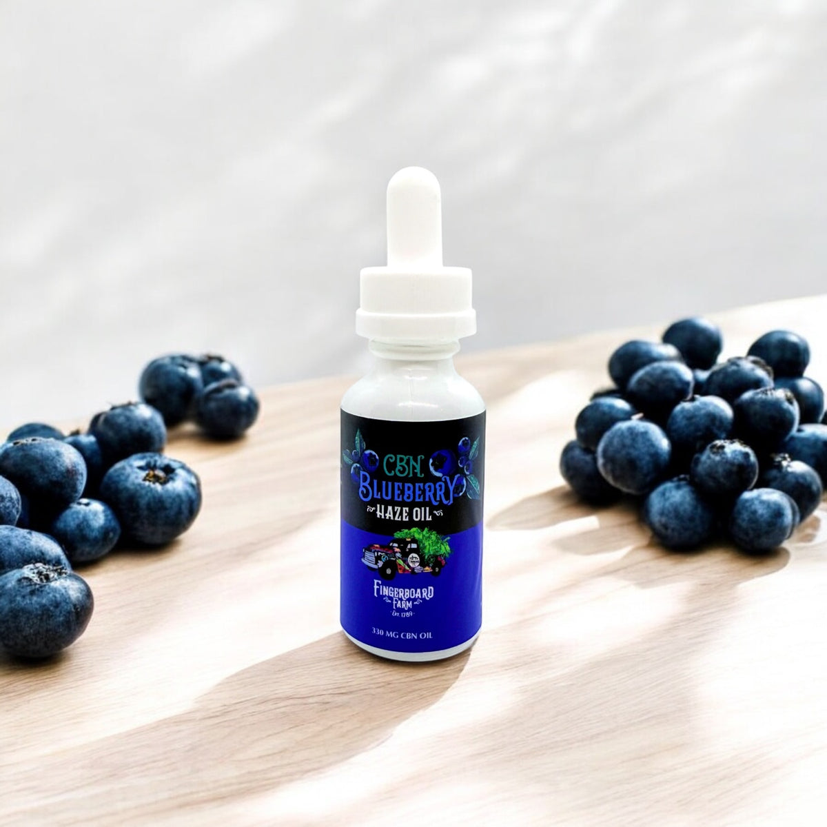 CBN Platinum Blueberry Kush OIL 330 mg - Fingerboard Farm near Fred...