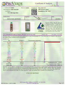 Delta 9 THC 12oz | Delta 9 200mg THC Elixir