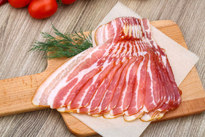 Uncured Grass Fed Pork Bacon - 1 lb