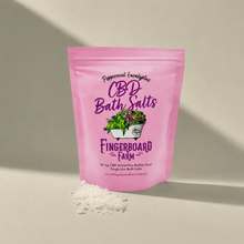 Load image into Gallery viewer, CBD Relaxing Skin Softening Bath Salts – 1 Gallon | Peppermint Eucalyptus