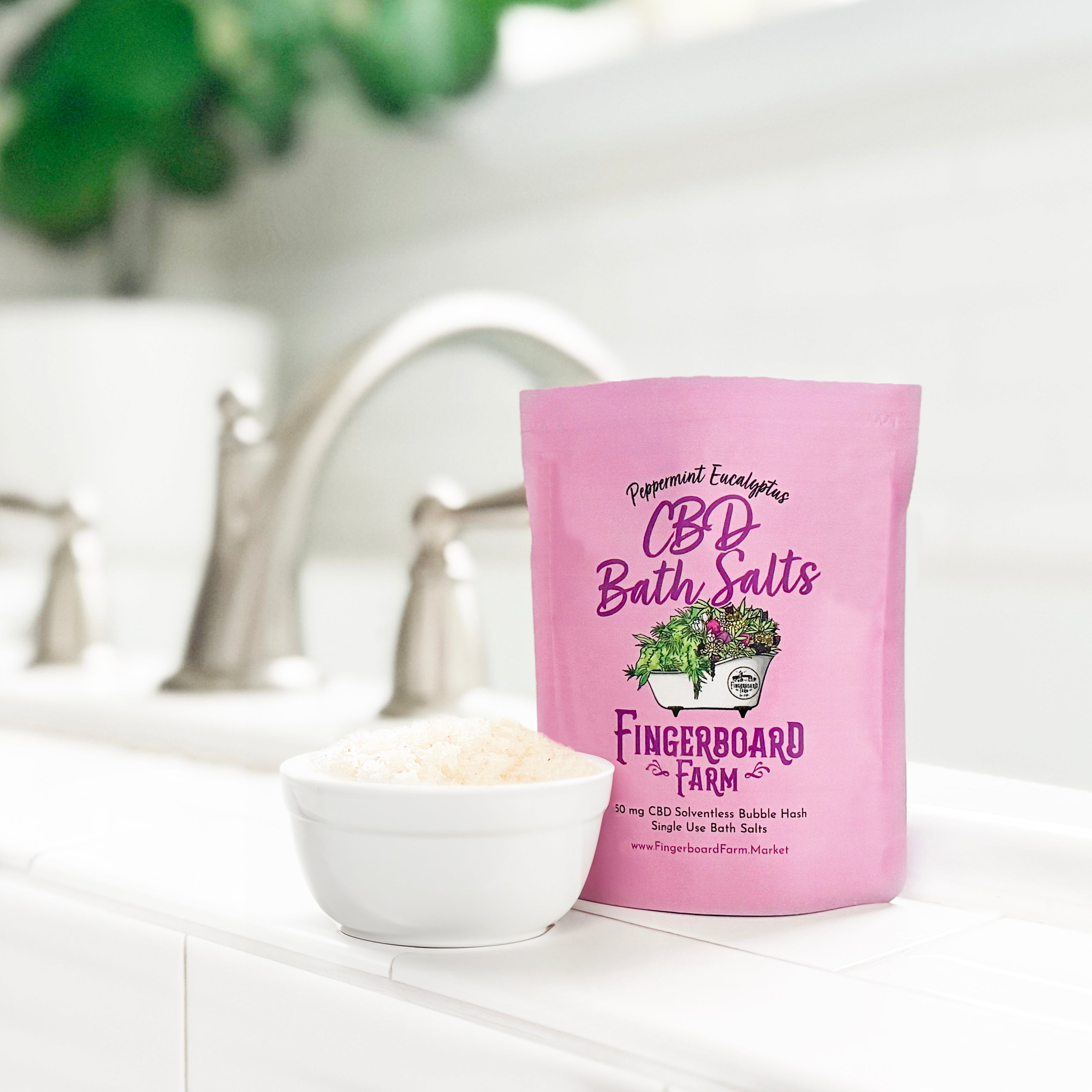 CBD Bath Salts CBD Epsom Salt with Peppermint & Eucalyptus CBD Bath Salts CBD Epsom Salt with Peppermint & Eucalyptus