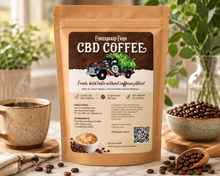 Load image into Gallery viewer, Fingerboard Farm CBD 1/2 Pound Ground Coffee - 20 mg CBD per serving!