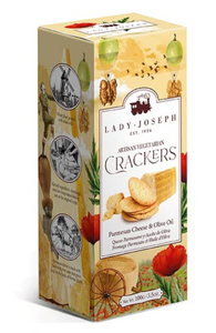 Artisan Parmesan and Olive Oil Crackers