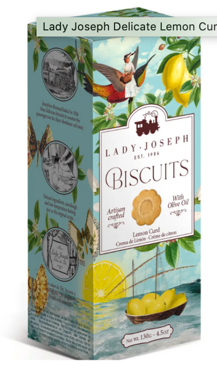 Artisan Crafted Delicate Lemon Curd Biscuits