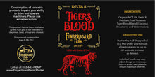 Load image into Gallery viewer, Tiger&#39;s Blood 1500 mg Delta 8 Tincture