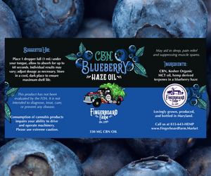 Blueberry Haze 330 mg CBN Tincture
