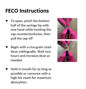 FECO – (Full Extract Cannabis Oil) Highest Concentration CBD, with THC, CBN, CBG, CBC, CBDV – 1 g