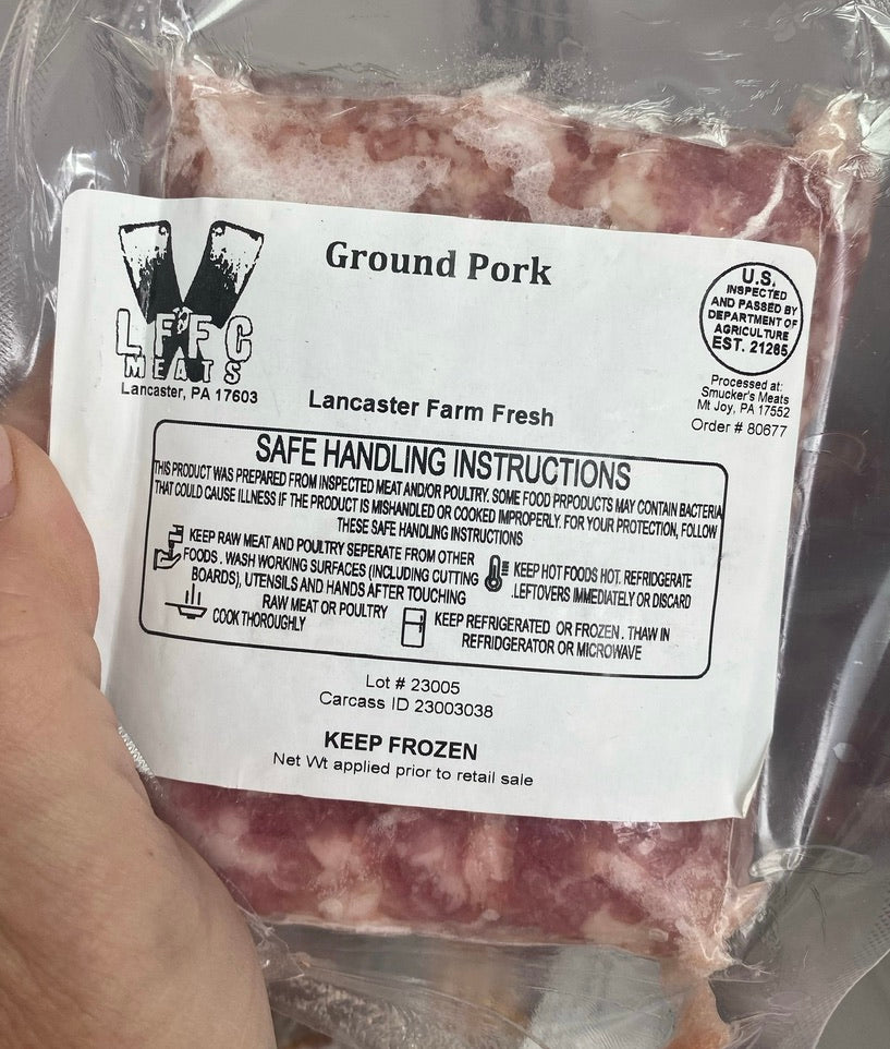 Ground Pork - 1 lb