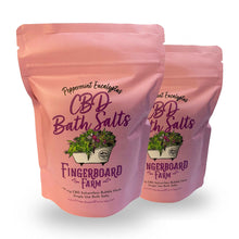 Load image into Gallery viewer, SPECIAL BOGO CBD Relaxing Skin Softening Bath Salts - Peppermint Eucalyptus